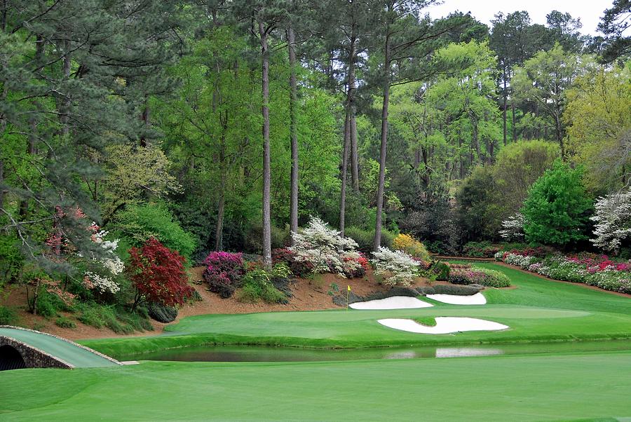 Jack Nicklaus Photograph - Augusta National The Masters 12th Hole Golf Best Course by Peter Nowell