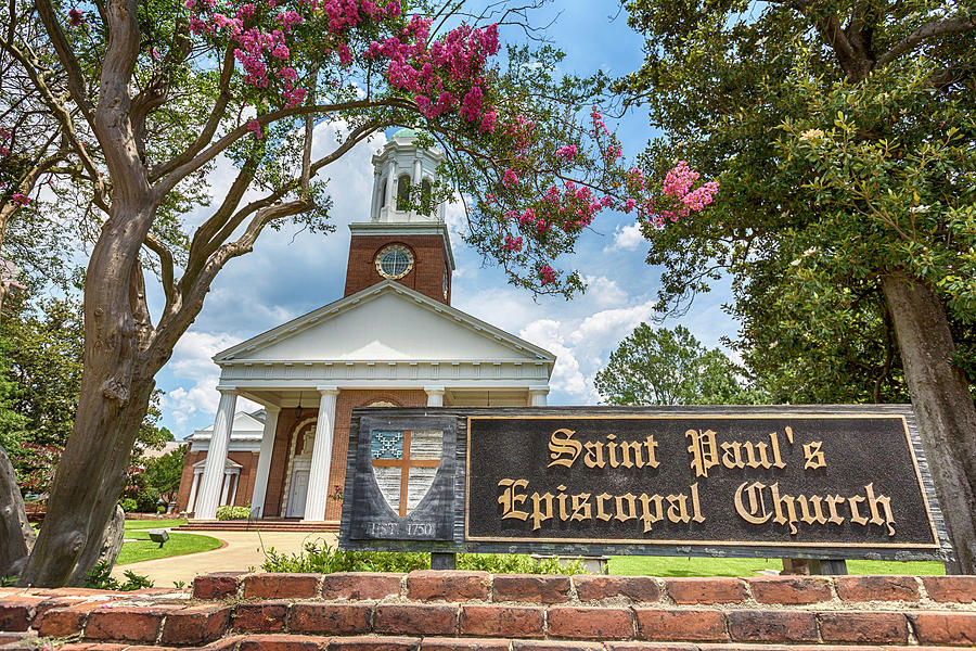 Augusta - Saint pauls Episcopal  Photograph by Stephen Stookey