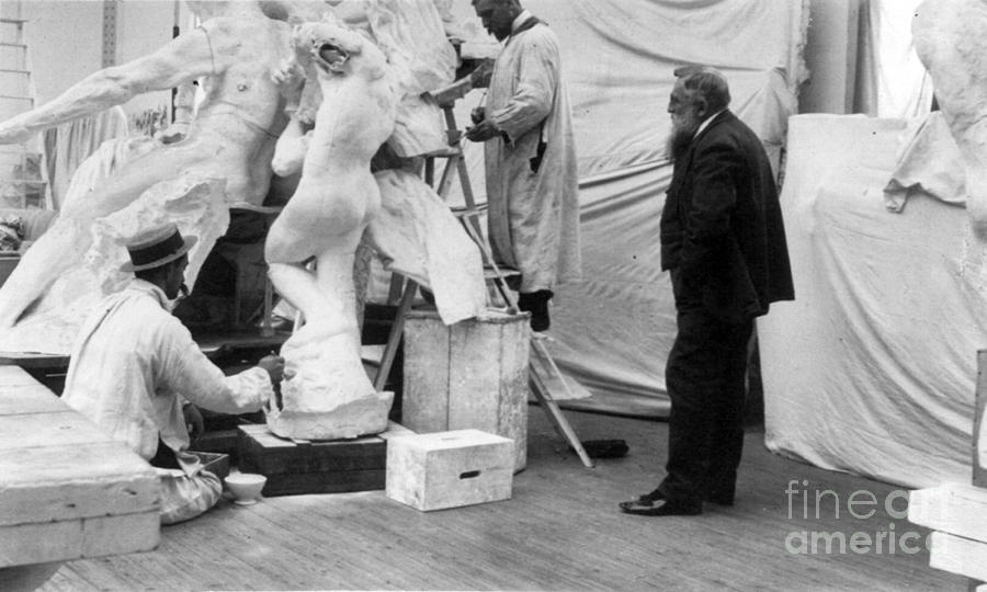 Auguste Rodin, French Sculptor Photograph by Science Source