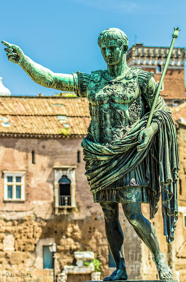 Augustus Statue Photograph