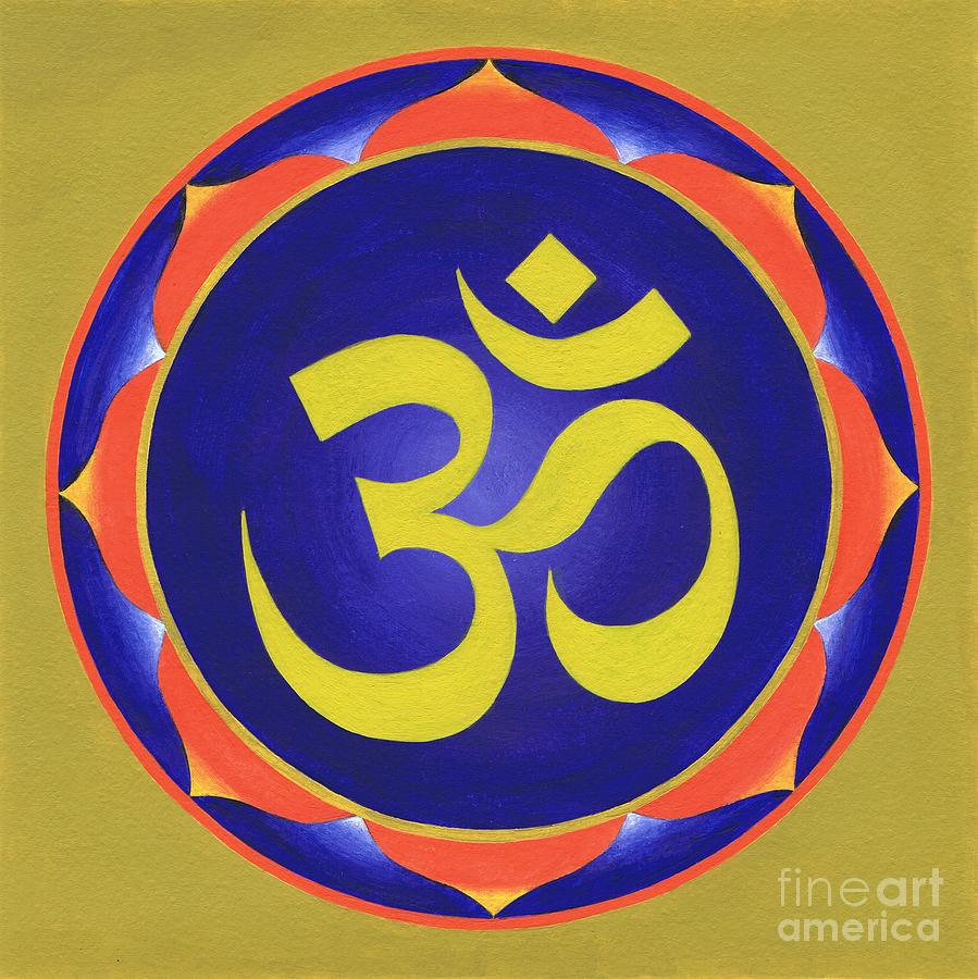 Aum Painting by Piitaa - Sacred Art