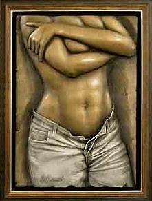 Woman Relief - Aura by Bill Mack Woman Relief - Aura by Bill Mack