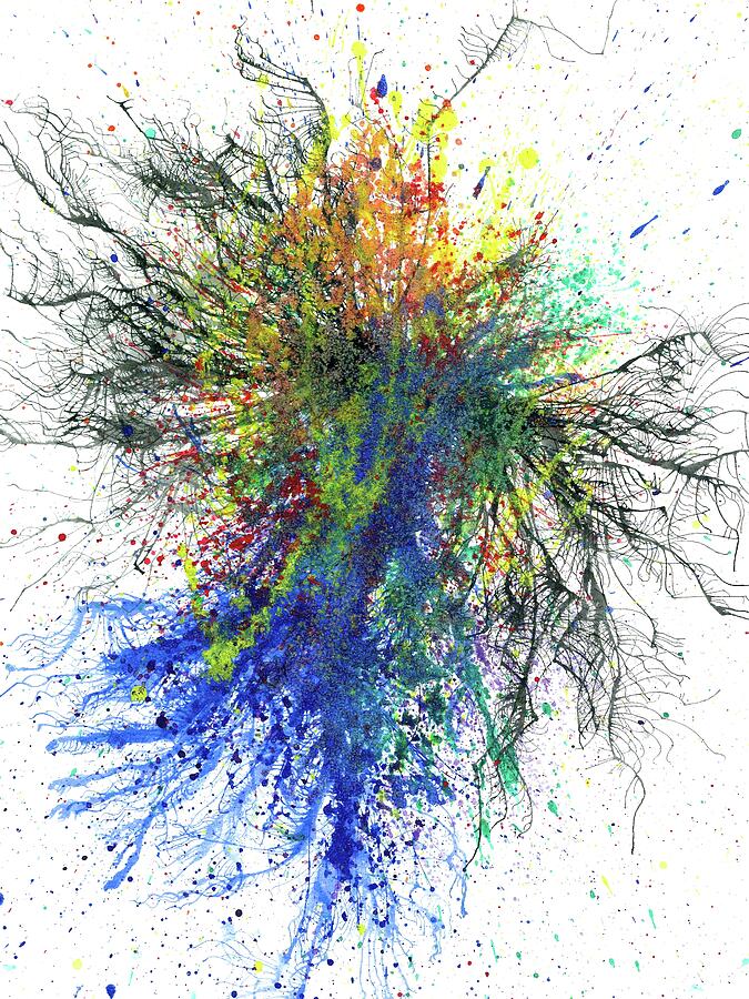 Aura Of The Starseeds #694 Painting by Rainbow Artist Orlando L Aura Of The Starseeds #694 Painting by Rainbow Artist Orlando L