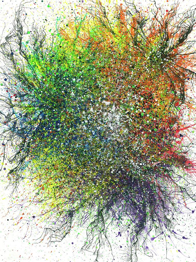Aura Of The Starseeds #695 Painting by Rainbow Artist Orlando L Aura Of The Starseeds #695 Painting by Rainbow Artist Orlando L