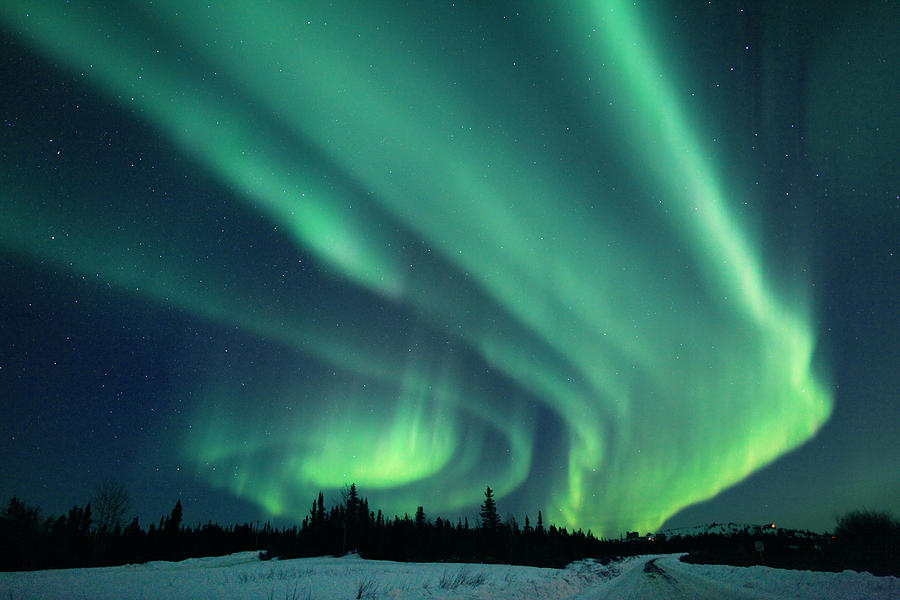 Aurora Borealis Alaska Photograph by John Chumack