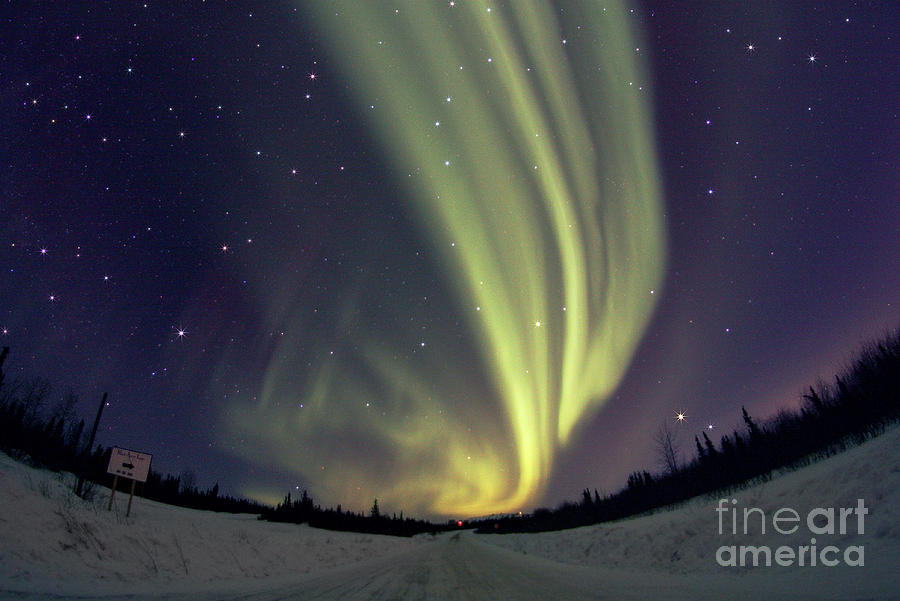 Aurora Borealis Alaska March 21 2014 Photograph by John Chumack