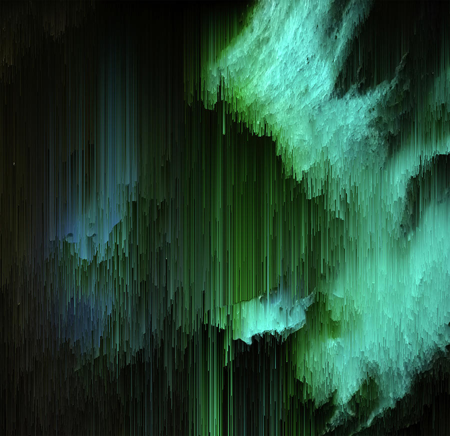 Aurora Borealis Digital Art by Jennifer Walsh