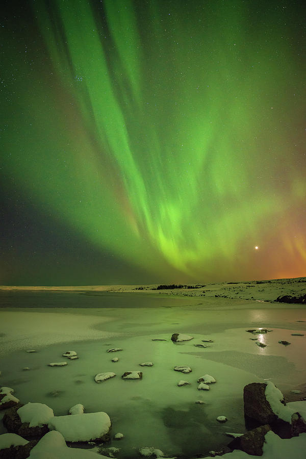 Aurora Borealis or Northern Lights. Photograph by Andy Astbury