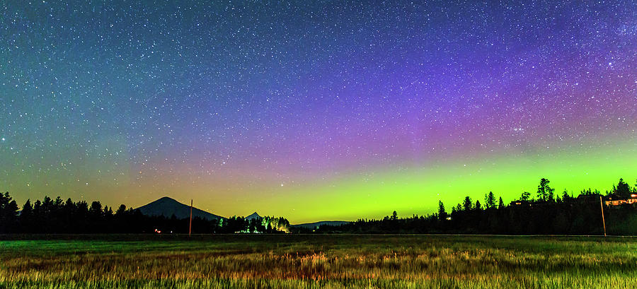 Aurora Borealis Photograph - Aurora In Sisters by Cat Connor Aurora Borealis Photograph - Aurora In Sisters by Cat Connor