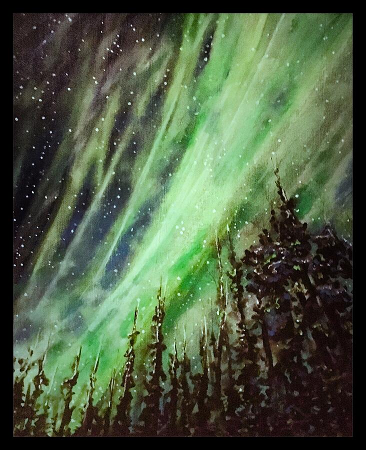 Aurora Painting by Joel Tesch