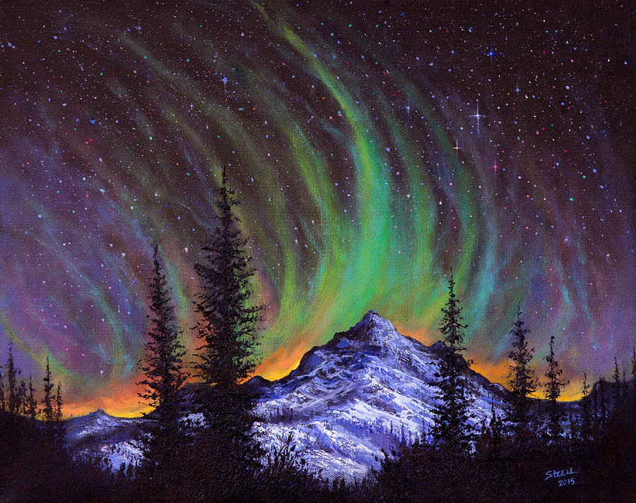 Aurora  Magic Painting by Chris Steele