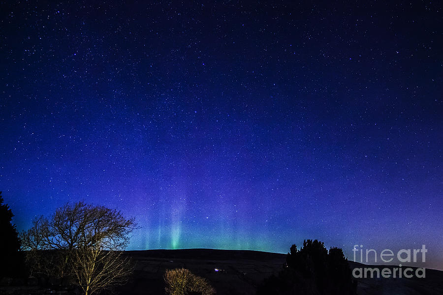 Aurora New Years Day In Yorkshire Photograph by Sandra Cockayne ADPS