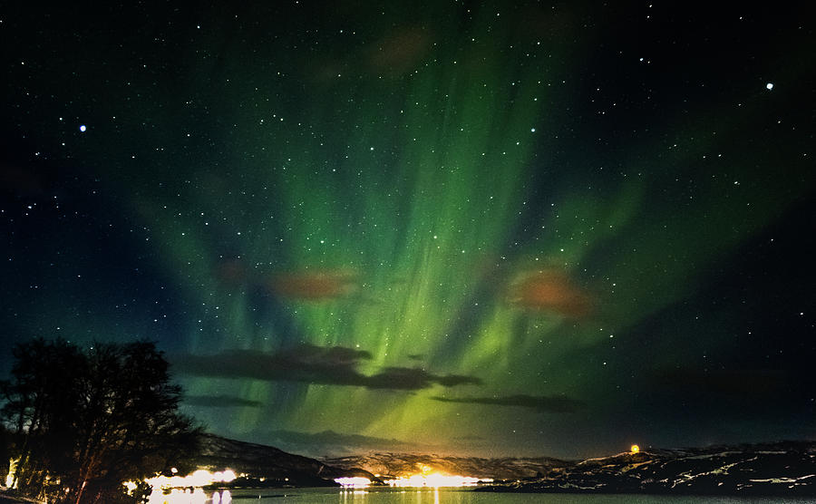 Aurora Northern Lights Over Rafsbotn Photograph by Adam Rainoff