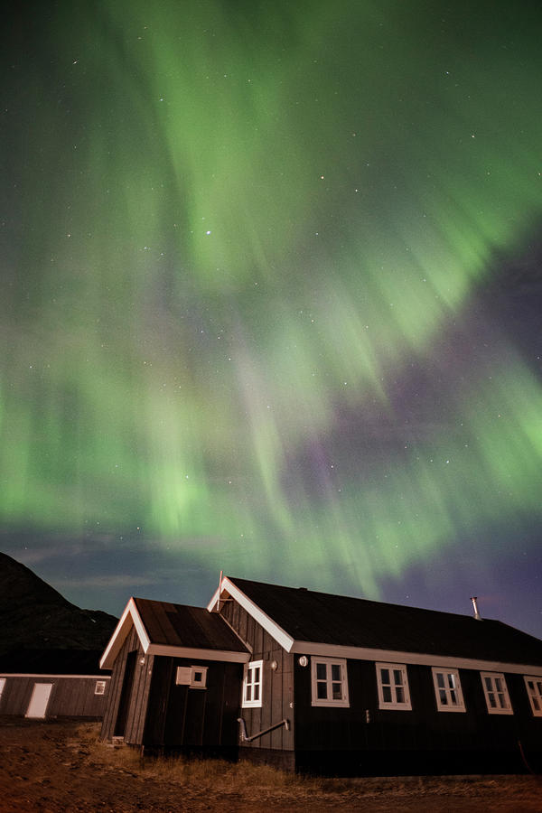Aurora Tasiilaq Greenland 7839 Photograph