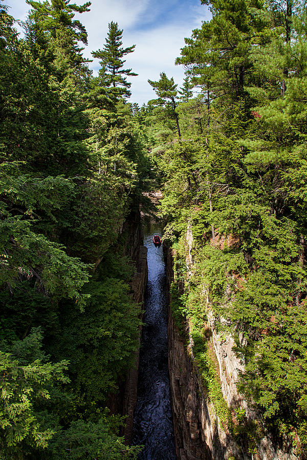 Ausable Chasm Photograph by Alex Kotlik