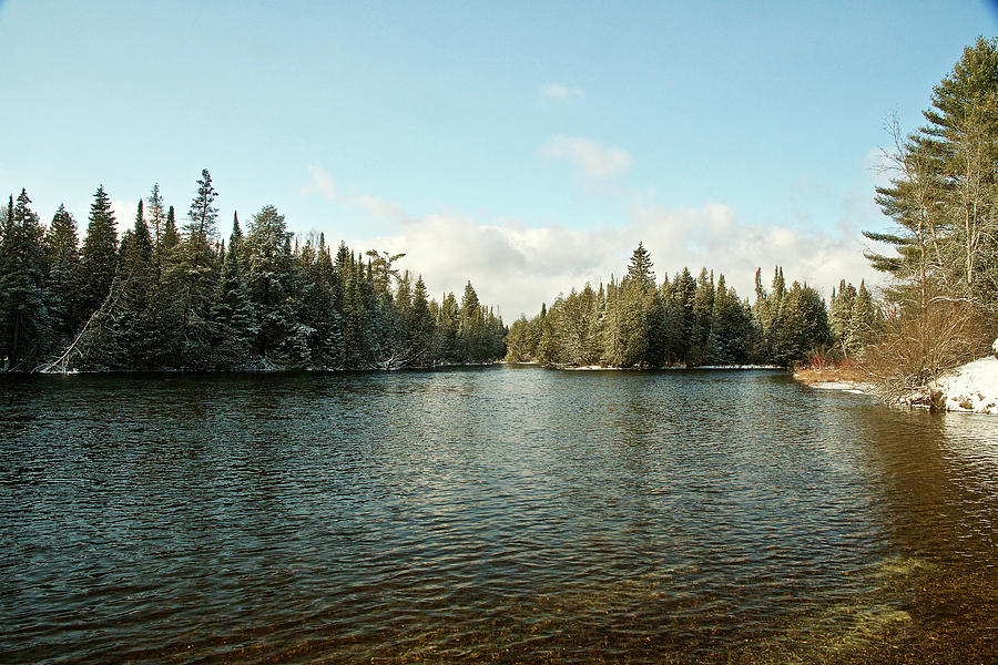AuSable in December Photograph by Michael Peychich