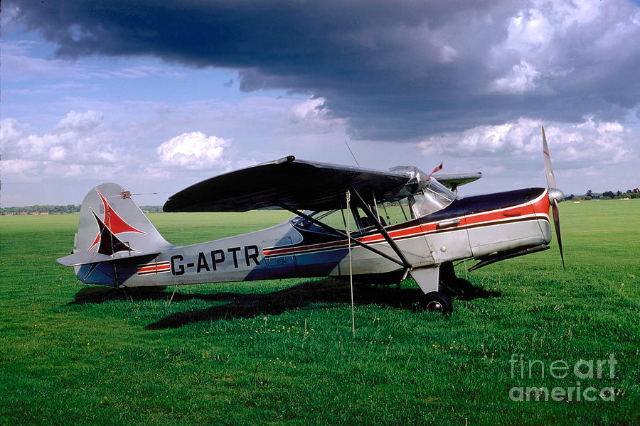 Auster Aircraft Ltd AUSTER J1N, G-APTR, Airplane Photograph by Wernher Krutein