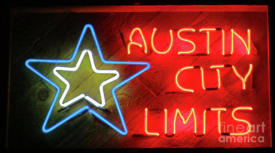 Austin City Limits Neon Photograph by Randall Weidner
