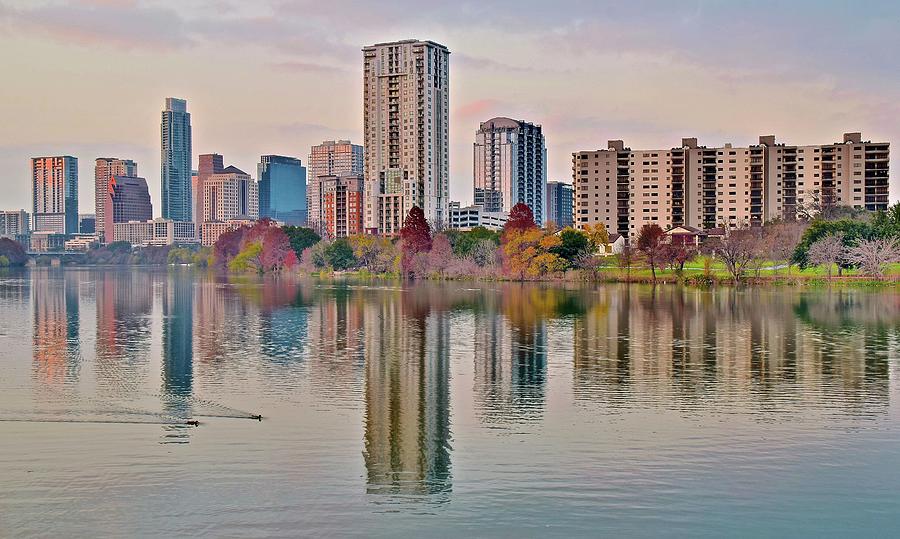 Austin Colors at Dusk Photograph by Frozen in Time Fine Art Photography
