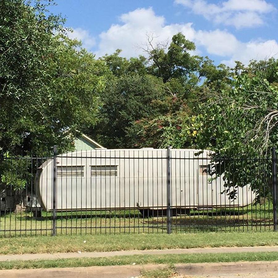 Summer Photograph - Austin East Side #atx #austin #camper by Gin Young