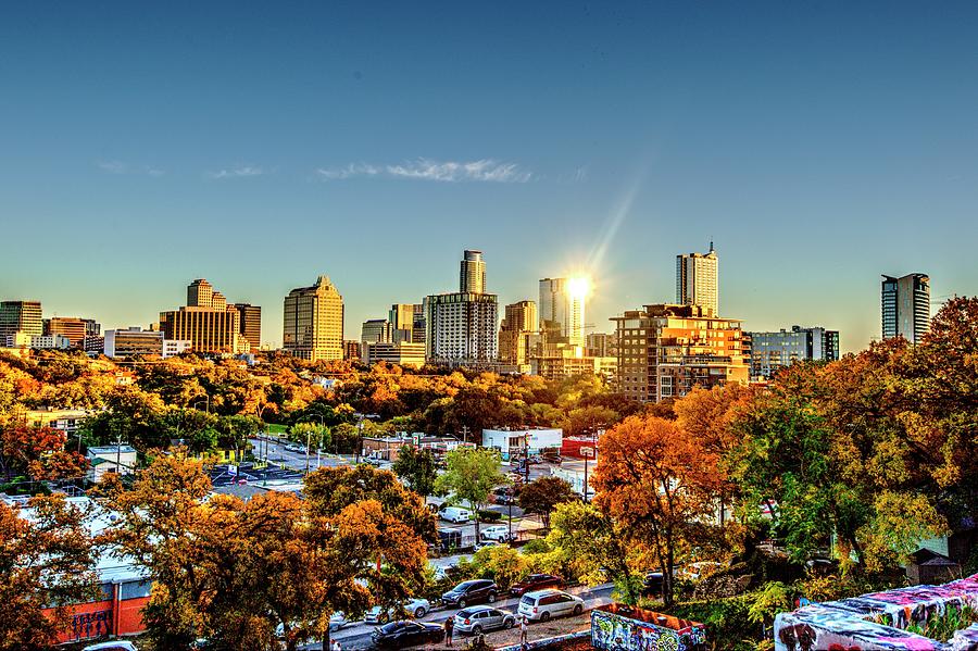 Austin Photograph - Austin in the Evening by Roy Nierdieck Austin Photograph - Austin in the Evening by Roy Nierdieck