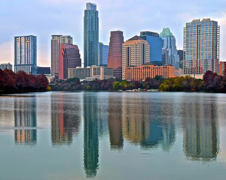 Austin Photograph - Austin Shimmer  by Frozen in Time Fine Art Photography