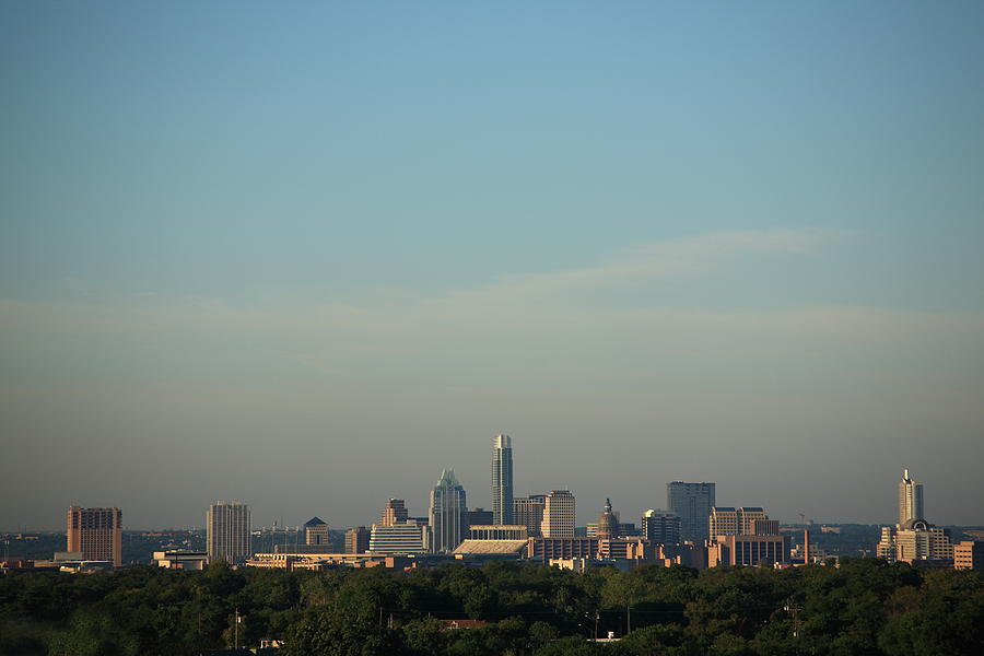 Austin Skyline Photograph by Frank Romeo