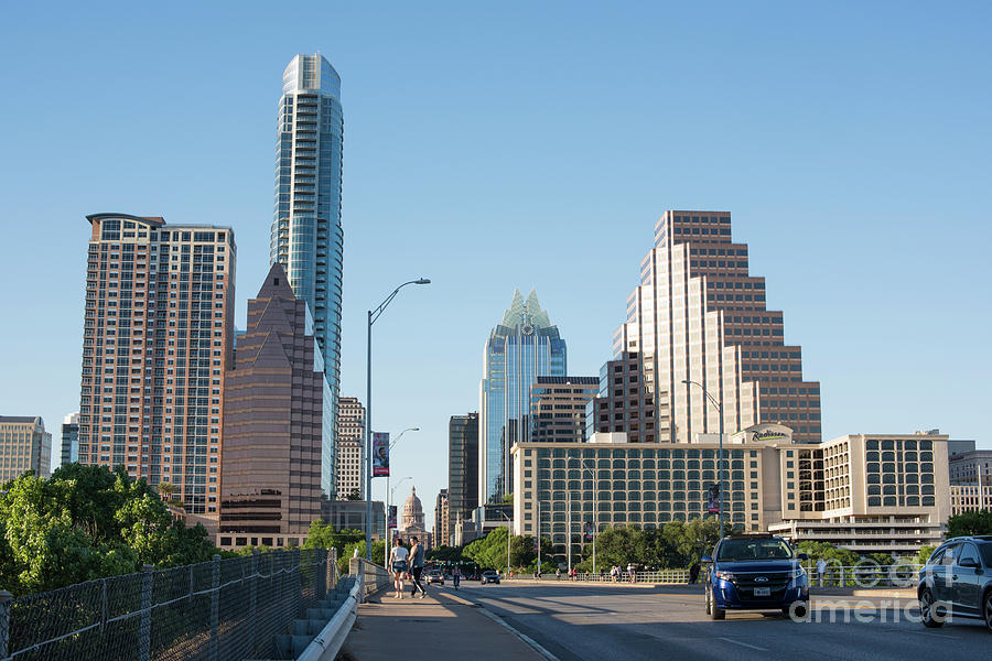 Austin Texas city skyline during day Photograph by Juli Scalzi