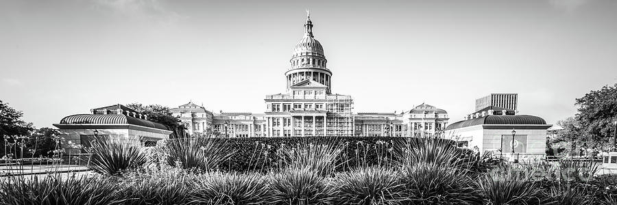 Austin Texas State Capitol Building Panorama Photograph by Paul Velgos