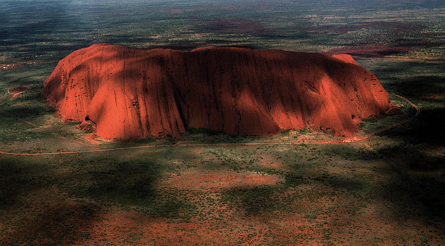  Australia - Uluru Ayers Rock   Photograph by Jacqueline M Lewis