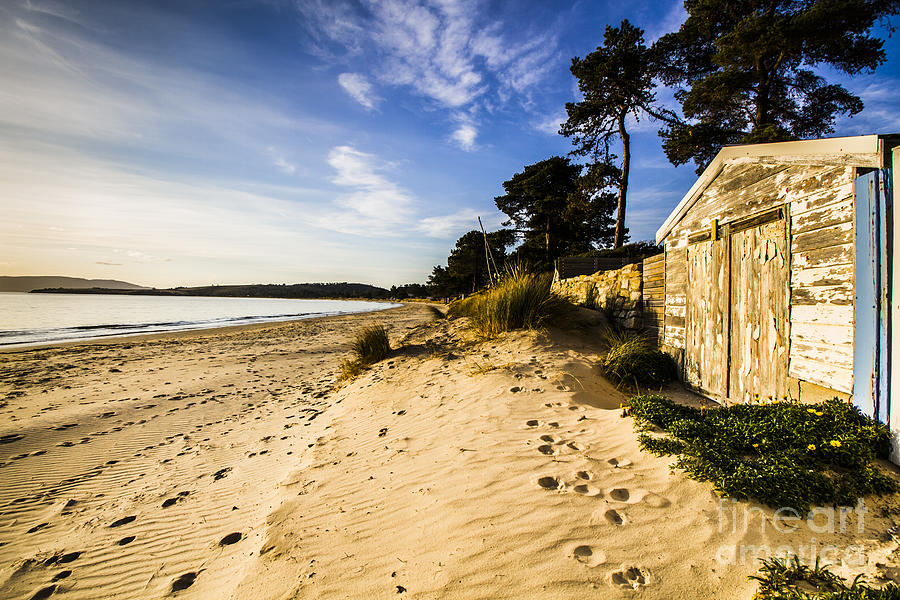 Australian beach shacks Photograph by Jorgo Photography
