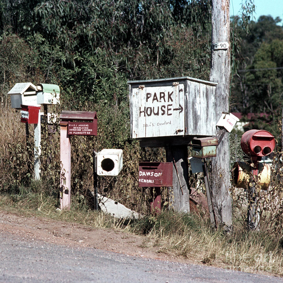 Australian Country Mailboxes Photograph by Rick Piper Photography