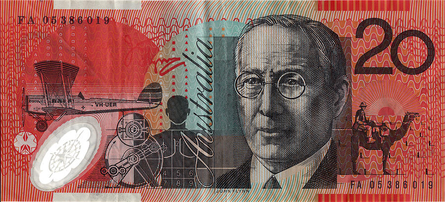 Lace Digital Art - Australian Dollar by Maye Loeser