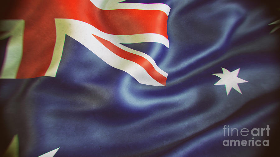Australian Flag Digital Art