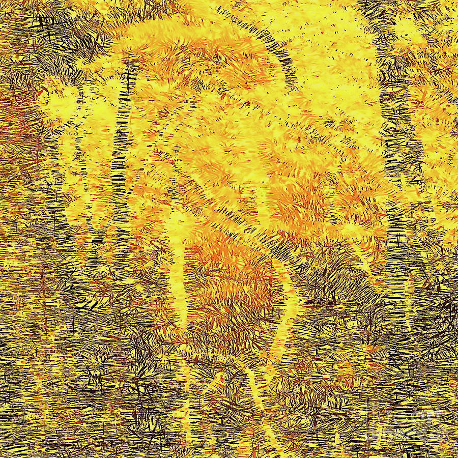 Impressionism Digital Art - Dreamtime Forest by Tim Richards