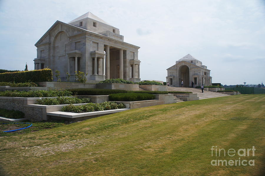 Australian National Memorial at Villers-Bretonneux Photograph by Therese Alcorn