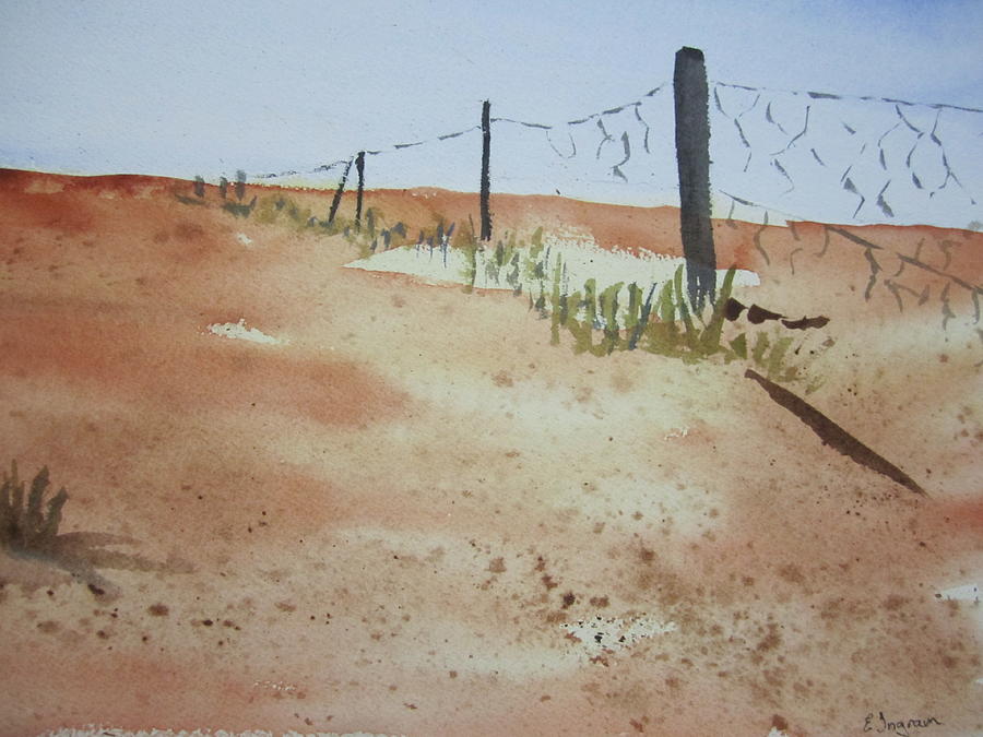  Outback Track Painting by Elvira Ingram