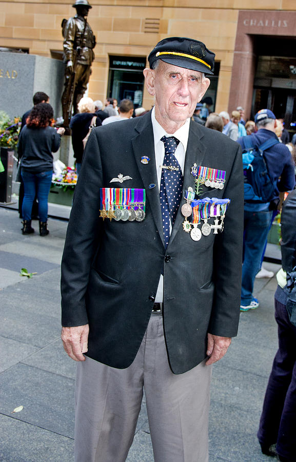 Australian Veteran Photograph by Miroslava Jurcik