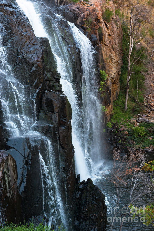 Australian Waterfall Grampians Photograph by Andrew Michael