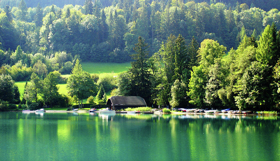 Austrian Lake Photograph by Kathy Kelly