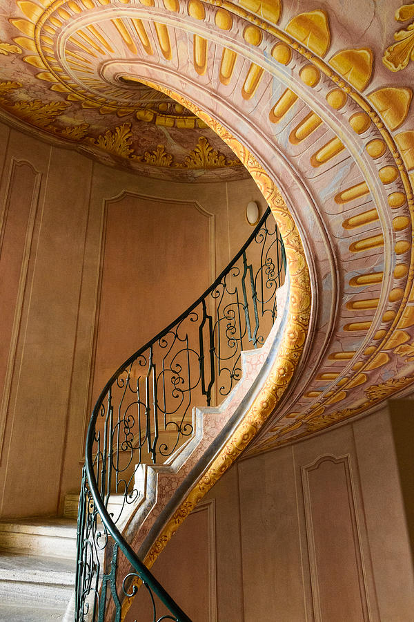 Austrian stairway Photograph by John Johnson