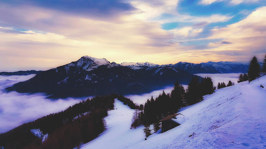 Austrian Winter Vista Photograph by Mountain Dreams