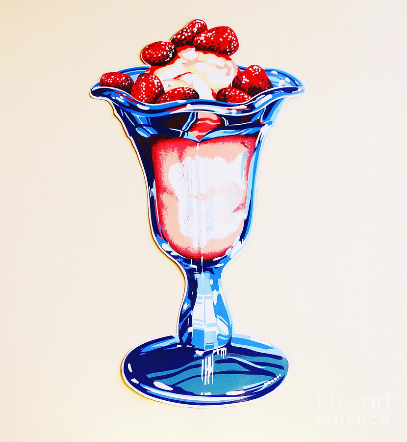 Authentic Vintage Strawberry Parfait Photograph By Natalie Ortiz - Pixels