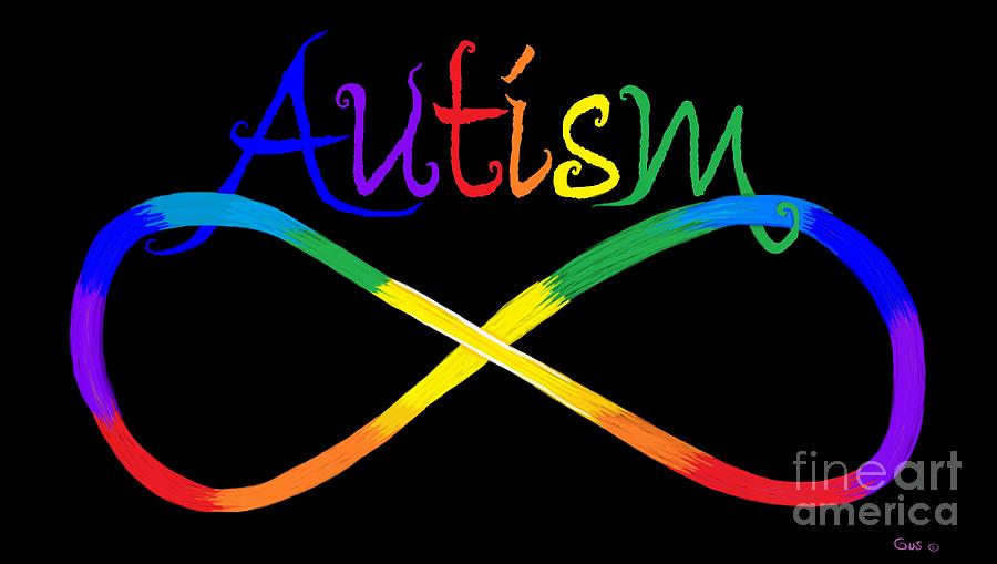 Autism Infinity Spectrum Digital Art