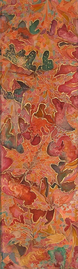Autmns Leaves Painting by Rita Fetisov