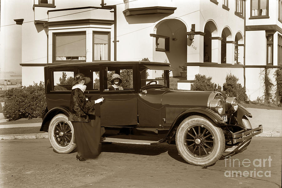 San Francisco Photograph - Auto automobile 1926 by Monterey County Historical Society