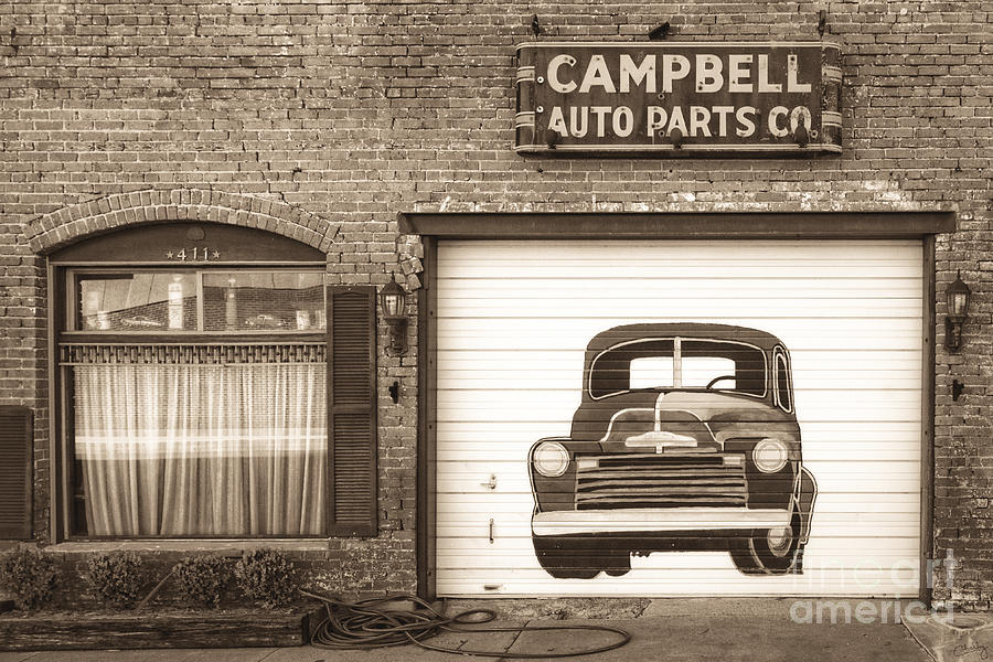 Auto Parts Sign Photograph by Imagery by Charly