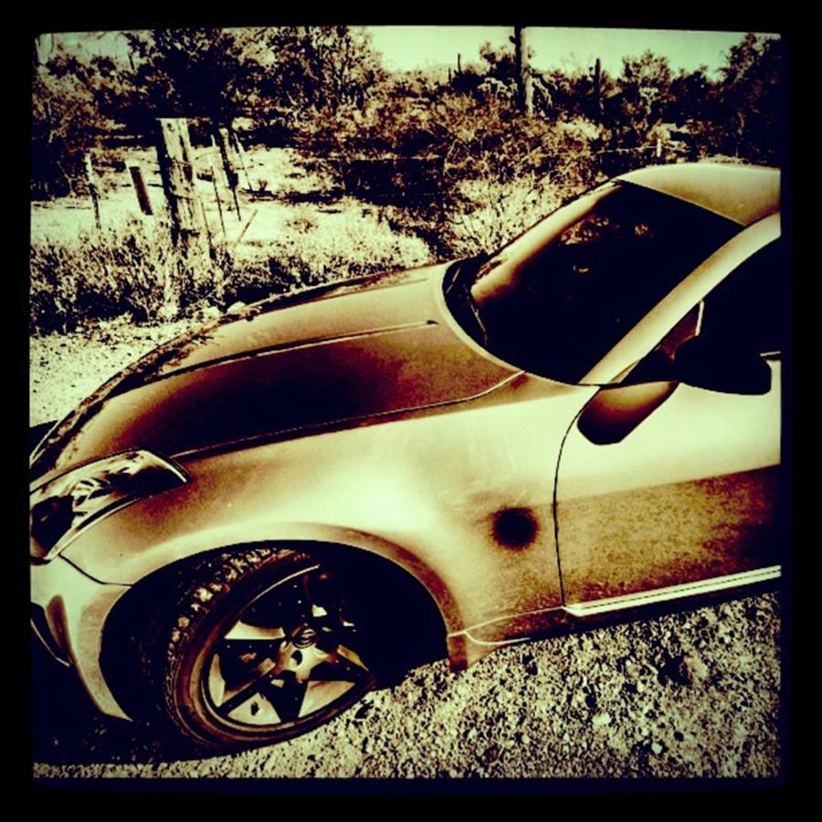 Transportation Photograph - Nissan 350Z by Michael Moriarty