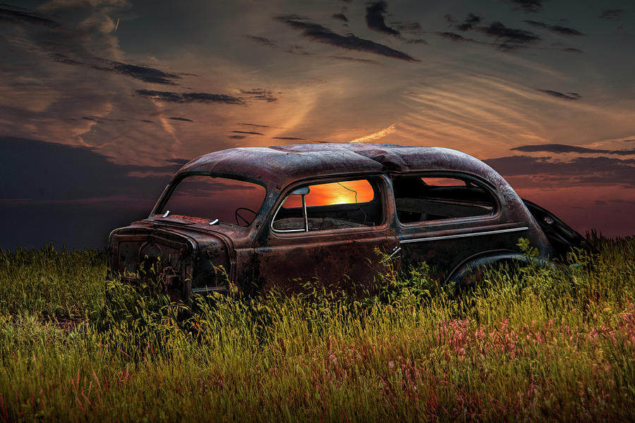 Left to Rust Photograph by Randall Nyhof