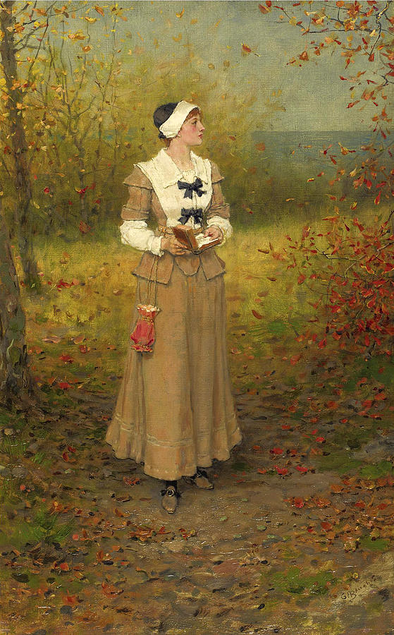 Autumn 2 Painting by George Henry Boughton